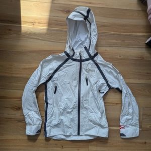 Columbia Sportswear Titanium Outdry Rain Jacket white kid's S / 8 - RETIRED